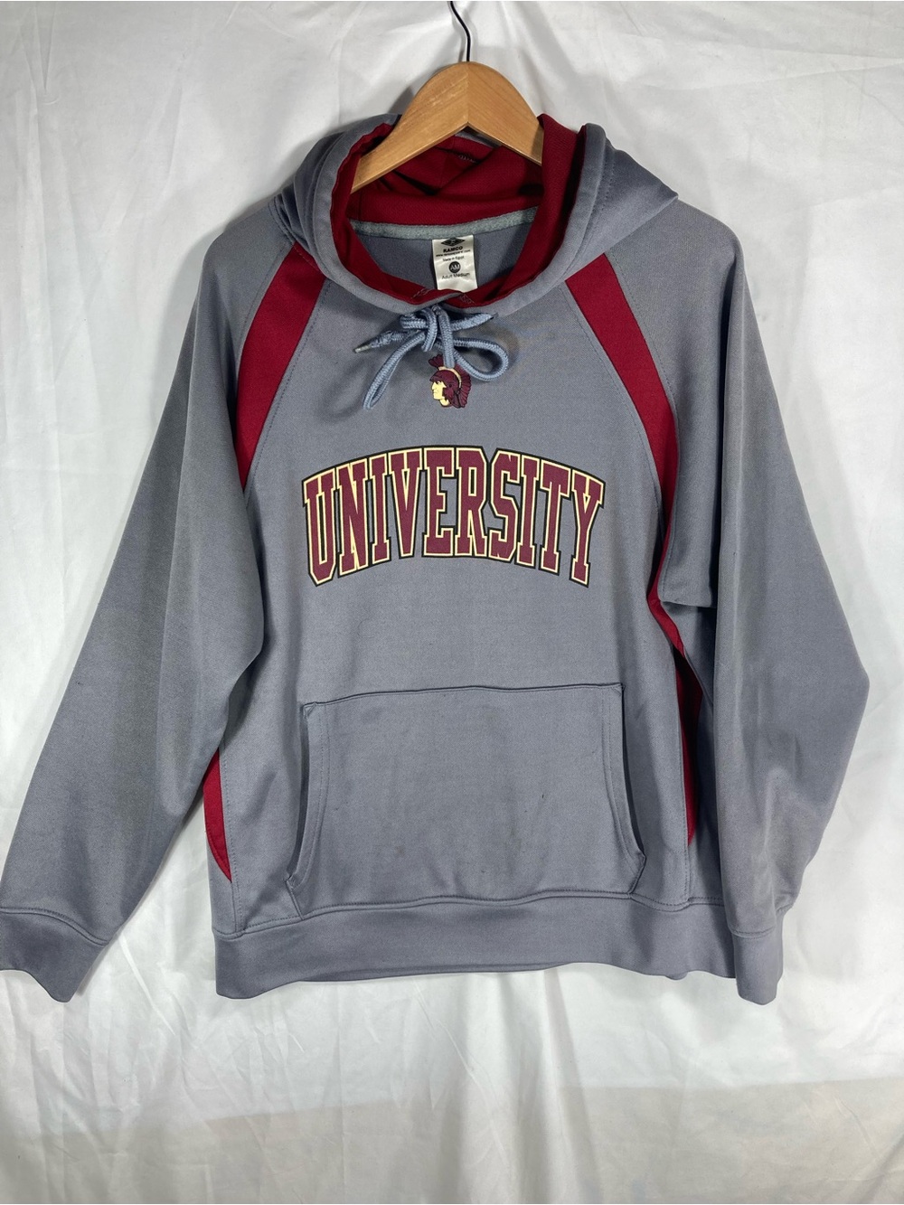 USC Trojans Sweatshirt Adult size m Gray an red Varsity Athletics Unisex hoodie
